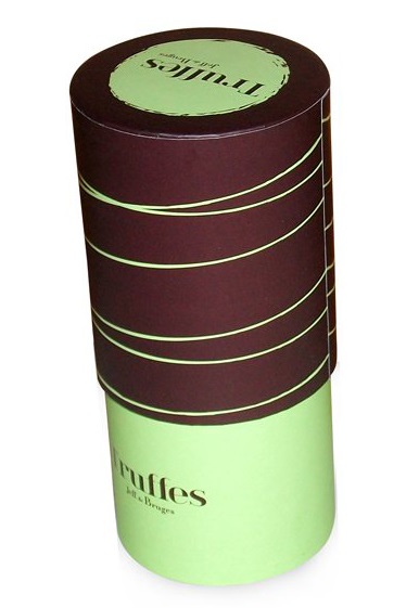 Cylinder Truffles Packaging Gift Boxes