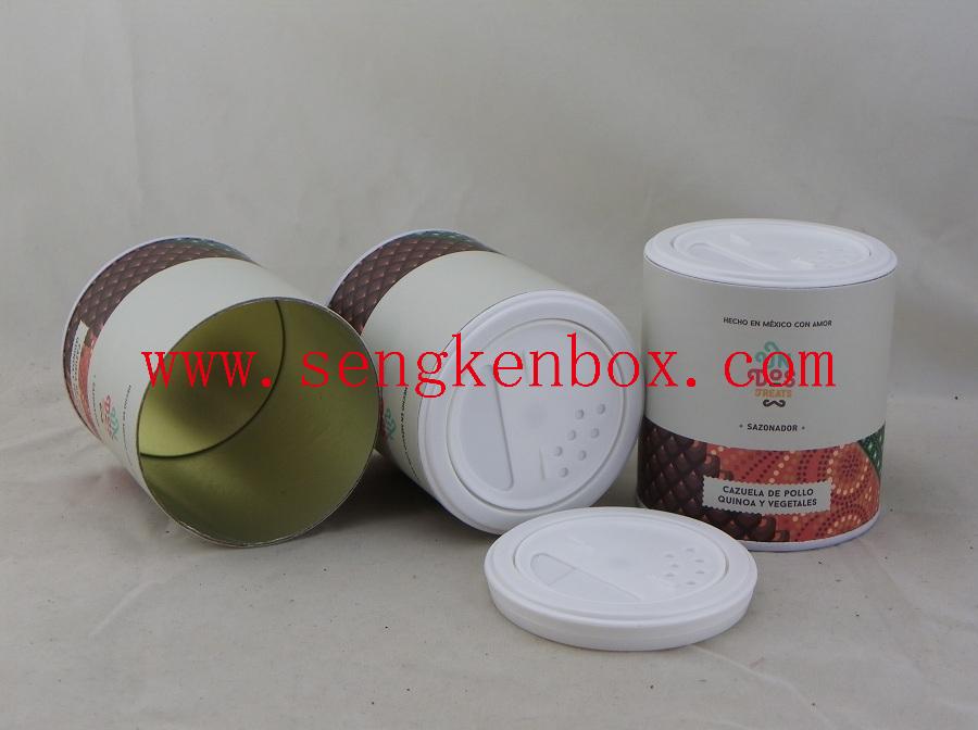 Seasonings Packaging Paper Shaker Cans