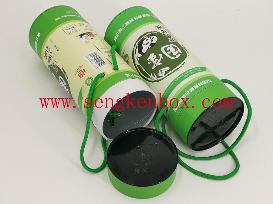 Cardboard Cans with Metal Top