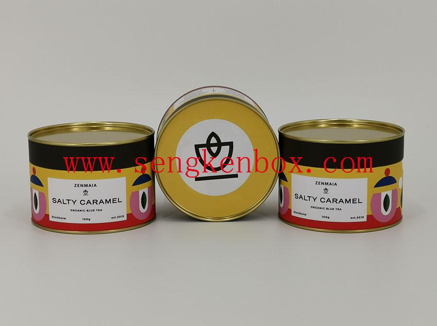 Dust-proof Plastic Cover Paper Cans Packaging