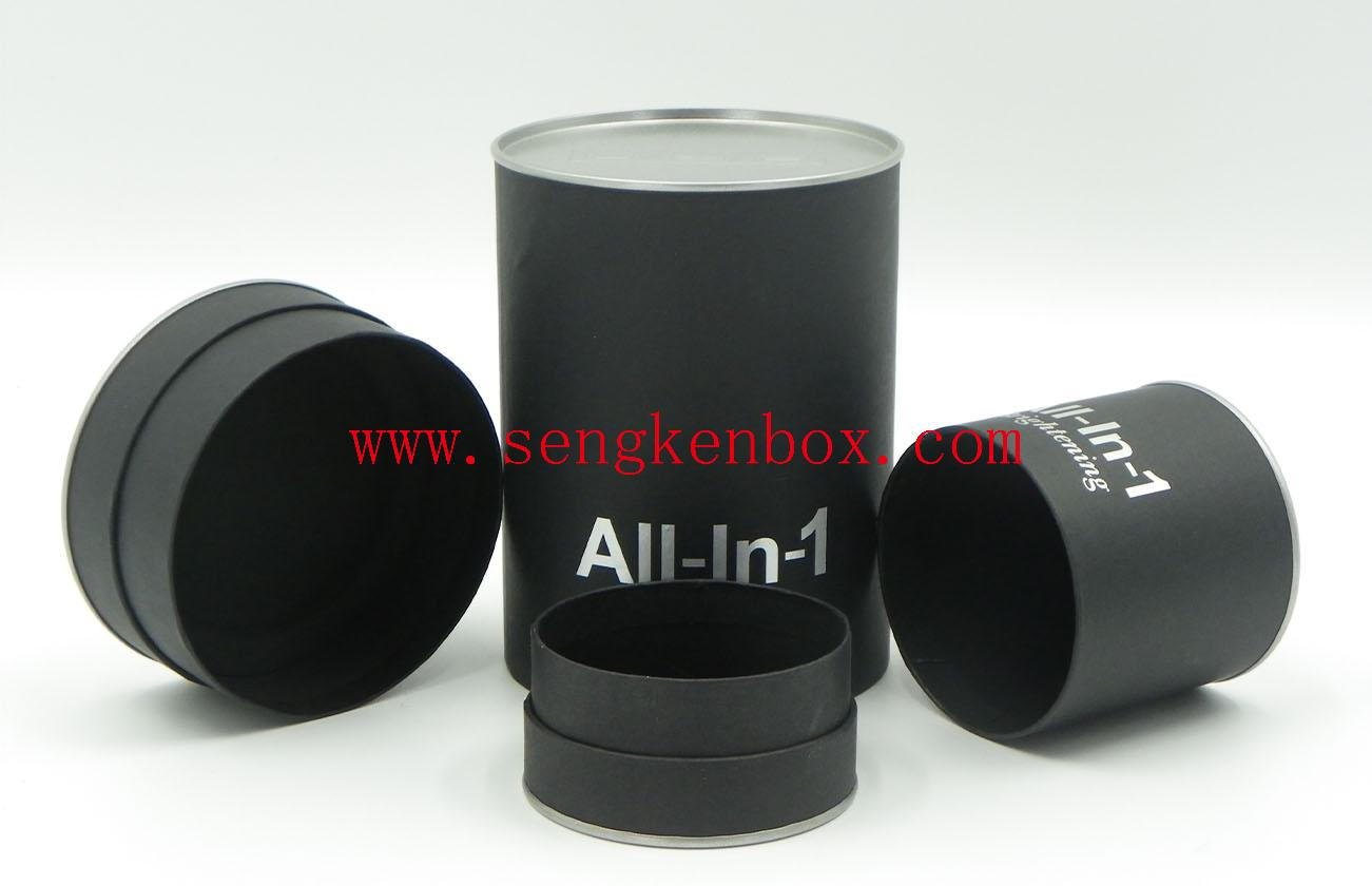 Black Paper Tube Packaging