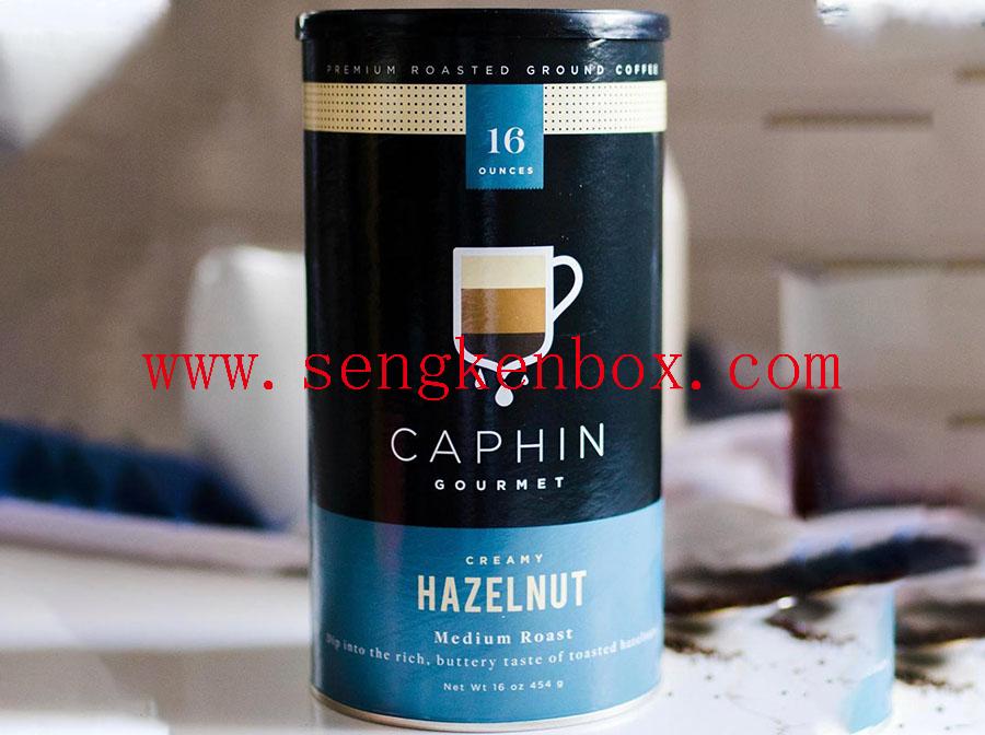 Ground Coffee Packaging Paper Cans
