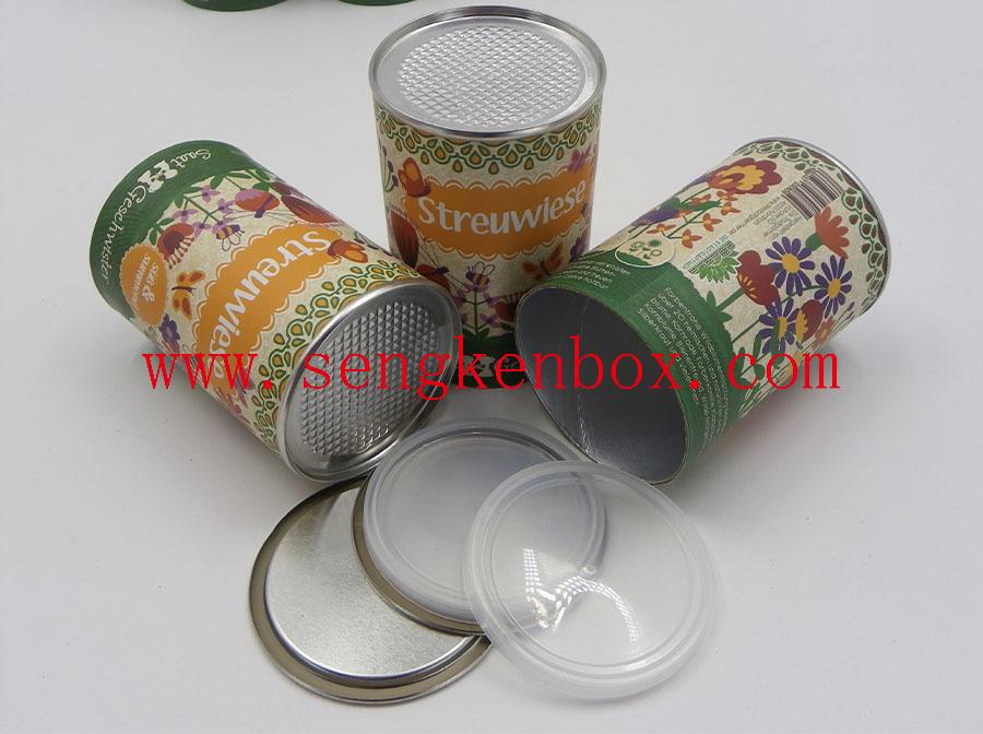 Composite Snacks Packaging Paper Cans