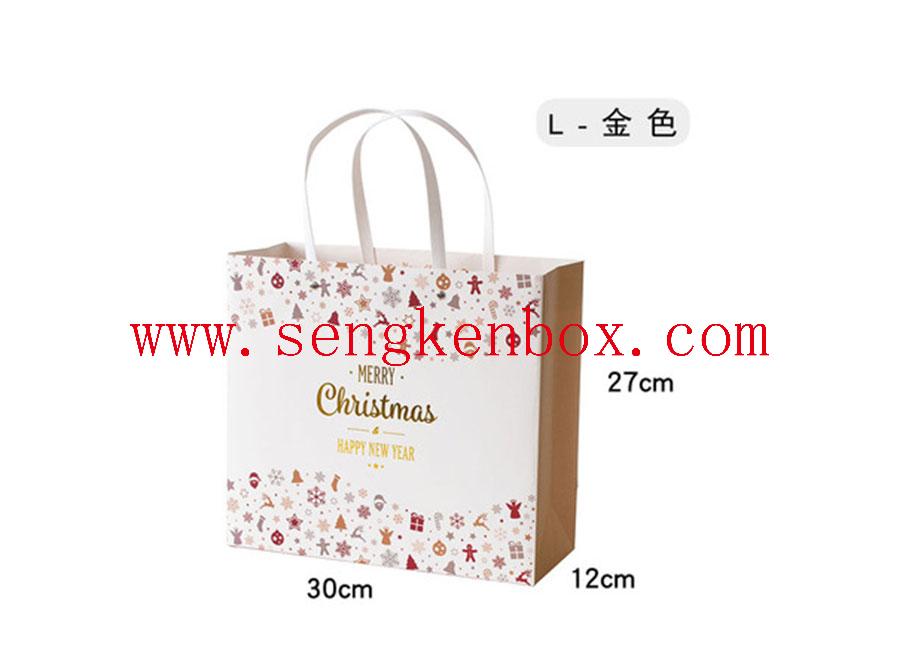 Christmas Style Kraft Paper Bag