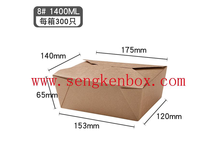Food Foldable Paper Case