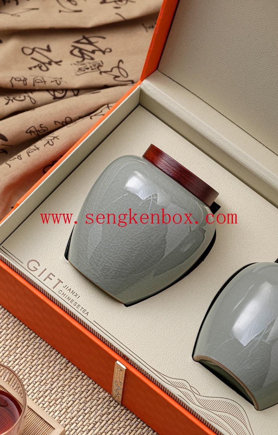 صندوق مجوهرات محمول مصنوع من جلد البولي يوريثان مخصص