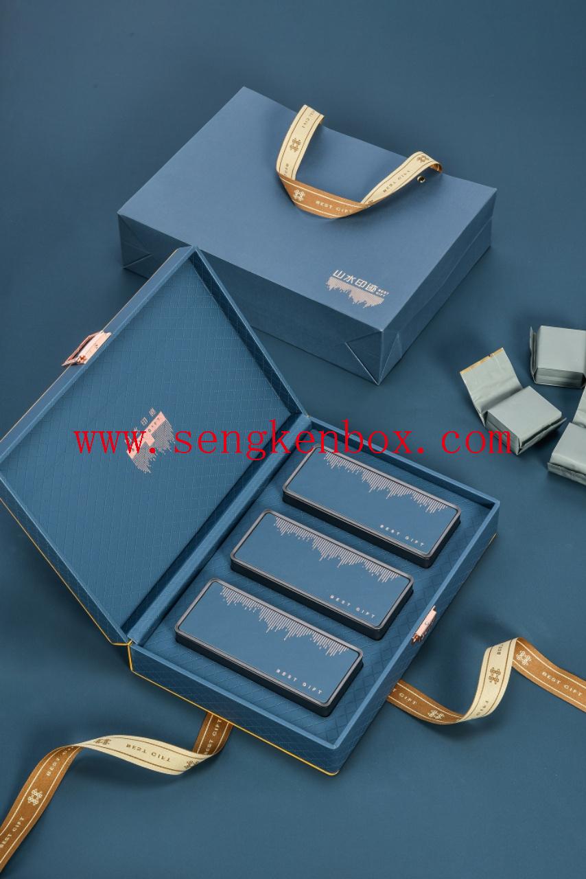 Leather-Clad Tea Box