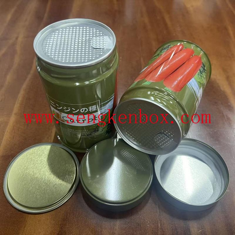 Tinplate Gift Can For Seed