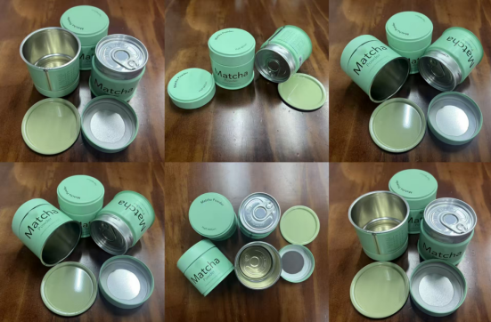 Matcha Powder Tin Can