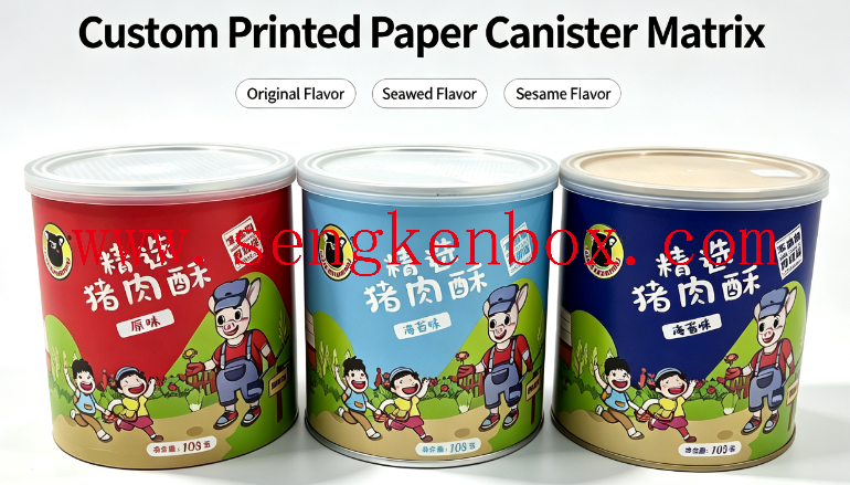 Fish Floss Paper Can