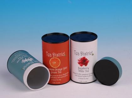 Dust-proof Plastic Cover Tea Cans Packaging