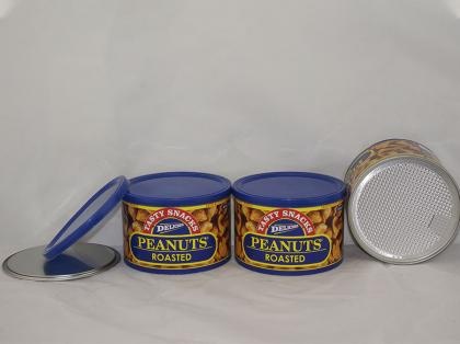 Tasty Snacks Food Packaging Paper Cans