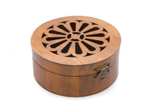 Ring Packaging Wooden Box With Metal Switch