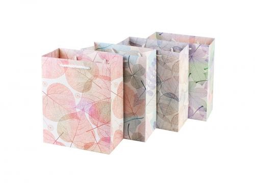 Color Leaf Printing Gift Paper Bags