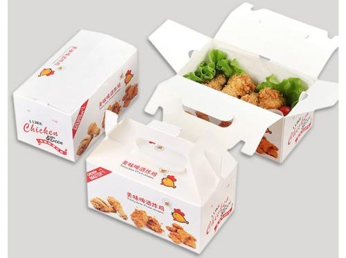 Fried Chicken Leakproof Foldable Food Box