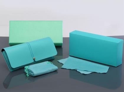 Fashion Soft Sunglasses Eyewear Leather Case
