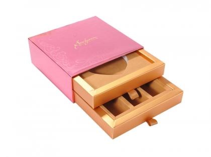 High Quality Cosmetic Recycl Paper Drawer Box