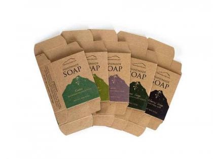 Printed Kraft Paper Simple Packaging Box