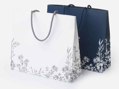 Fashion Gift Shopping Paper Bag With Button