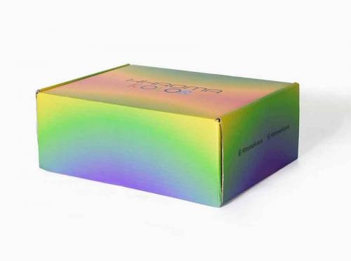 Colorful Cute Shipping Folding Carton Paper Box