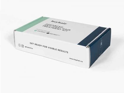 Eco Friendly Shipping Medicine Hair Packing Box