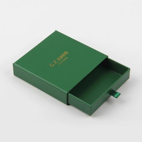 OEM و ODM Eco friendly paper sliding drawer box for jewelry packaging للبيع