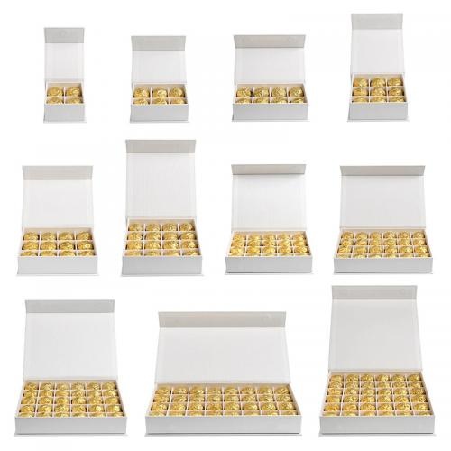 OEM و ODM Manufacturer Custom Size Square Rectangular Chocolate Gift Box with Divider Cardboard للبيع