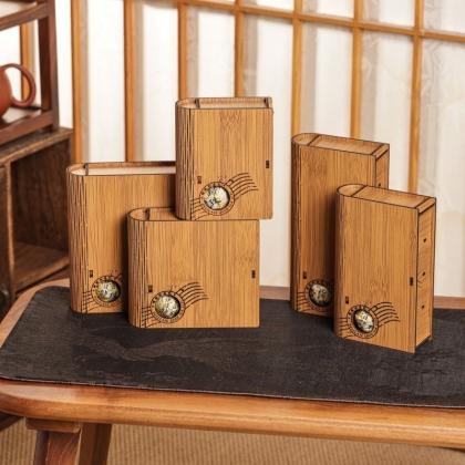 Book-style Format Tea Packaging Boxes
