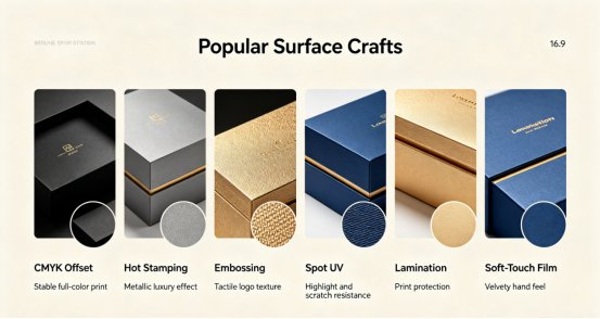 Popular Surface Decoration Crafts